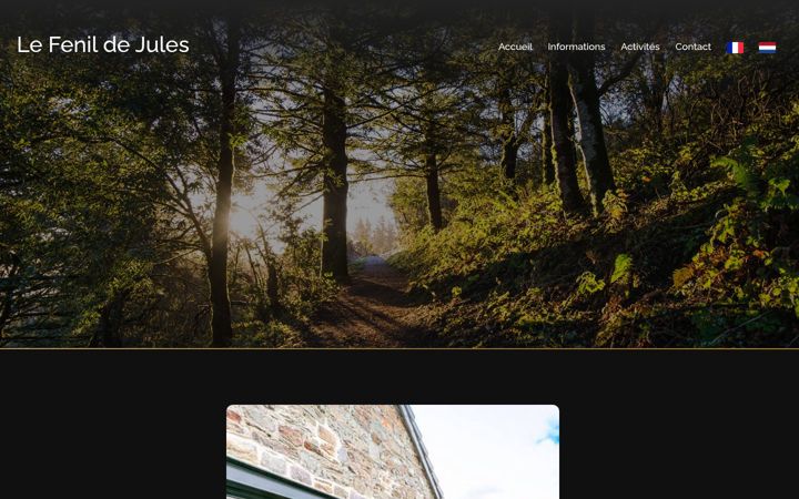 Screenshot of lefenildejules.be