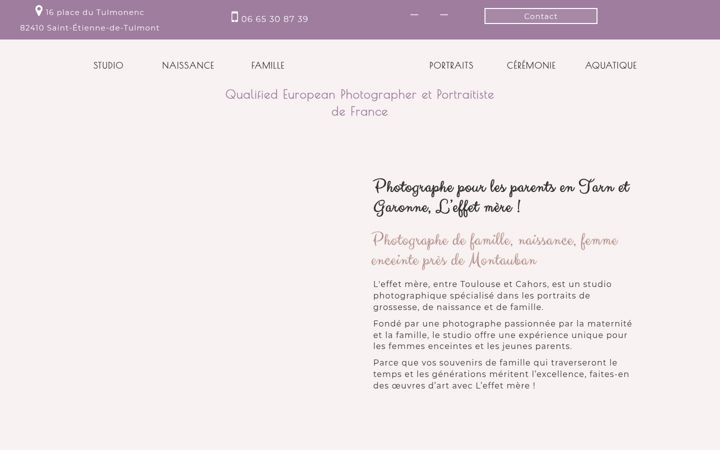 Screenshot of leffetmere.com