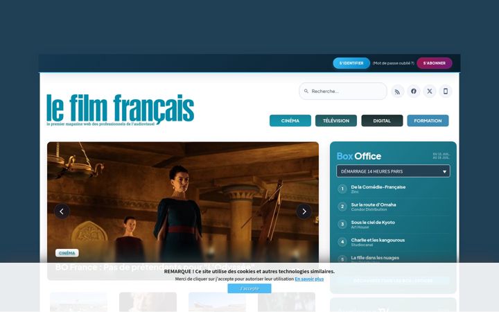 Screenshot of lefilmfrancais.com