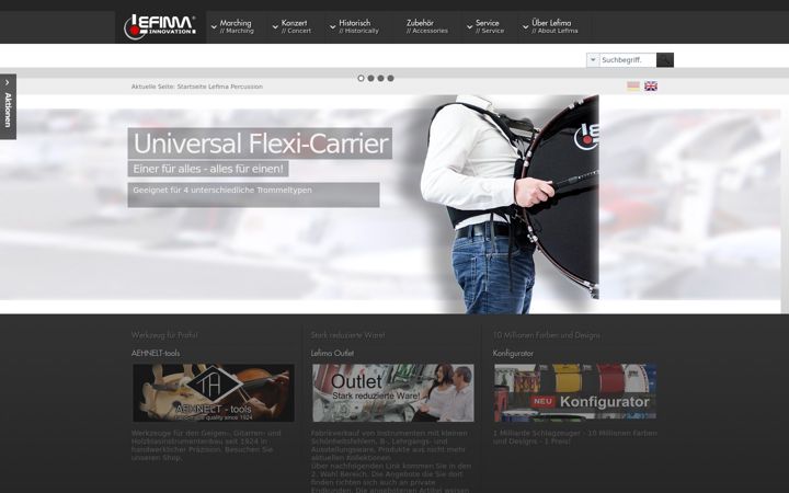 Screenshot of lefima.de