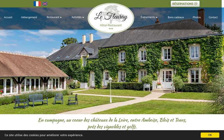 Screenshot of lefleuray.fr