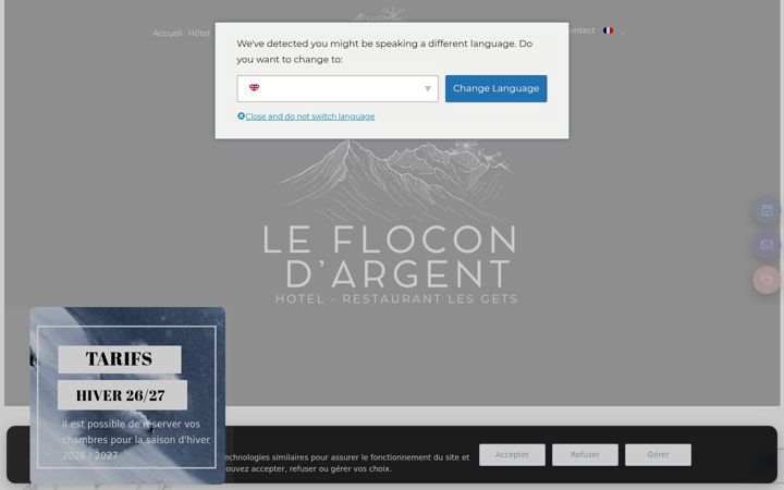 Screenshot of leflocondargent.com