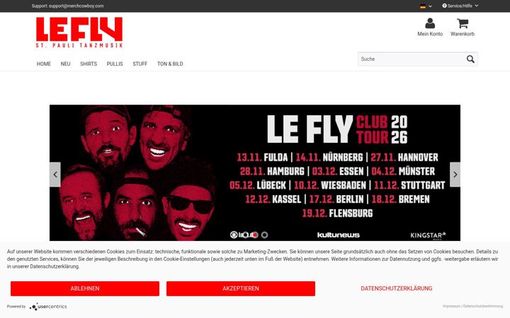Screenshot of lefly-shop.de