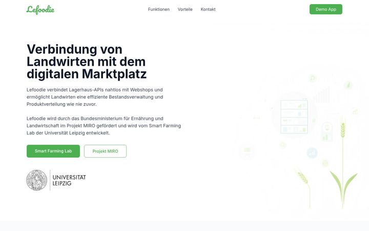 Screenshot of lefoodie.de
