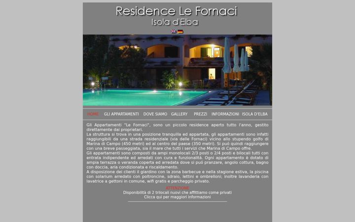 Screenshot of lefornaci.com