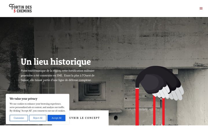 Screenshot of lefortin.ch