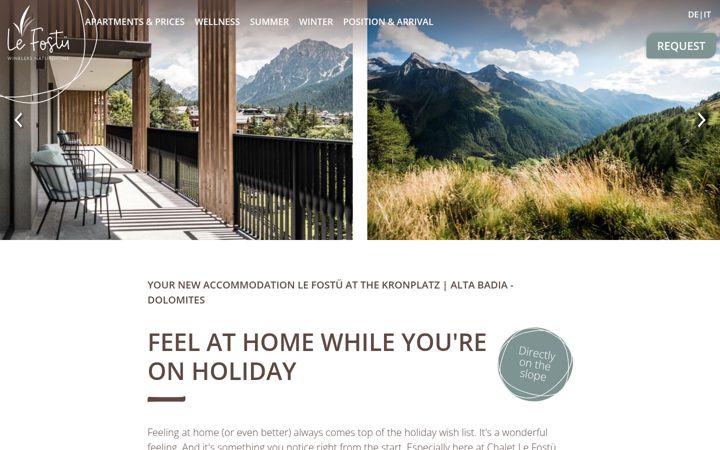 Screenshot of lefostue.com