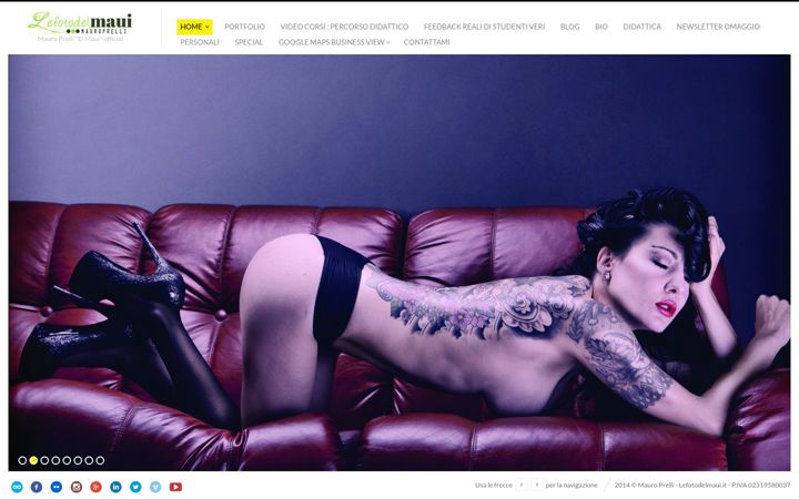 Screenshot of lefotodelmaui.it
