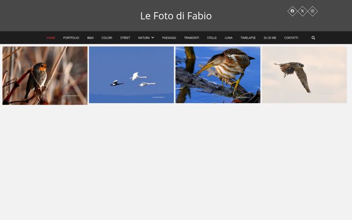 Screenshot of lefotodifabio.it