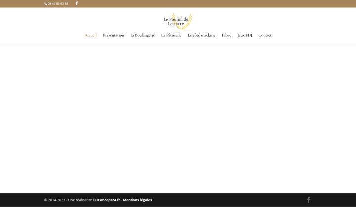 Screenshot of lefournildelesparre.fr