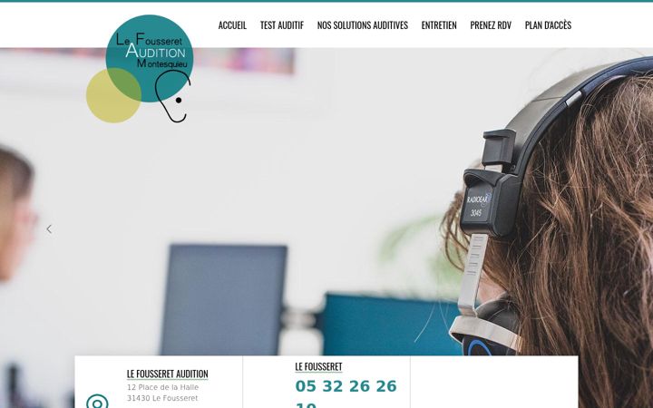 Screenshot ta' lefousseret-audition.fr