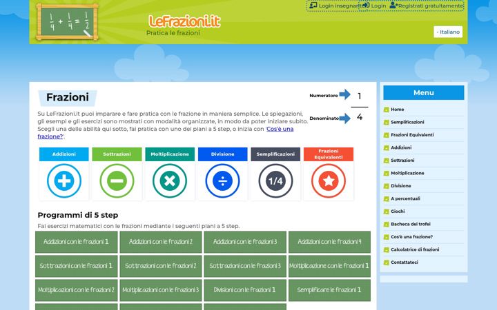 Screenshot of lefrazioni.it