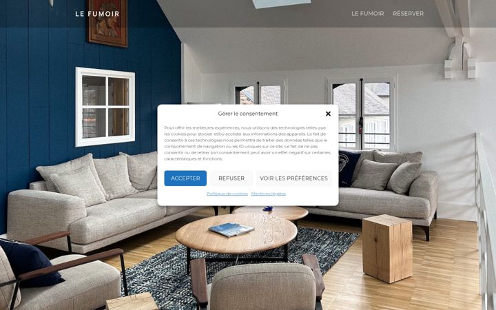 Screenshot of lefumoirpaimpol.com