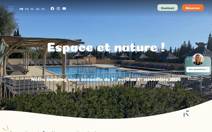 Screenshot of lefun-camping.com