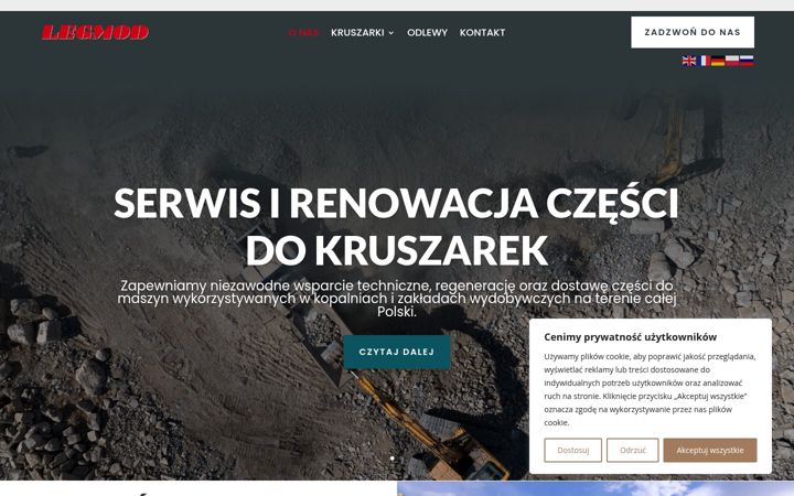 Screenshot of leg-mod.pl