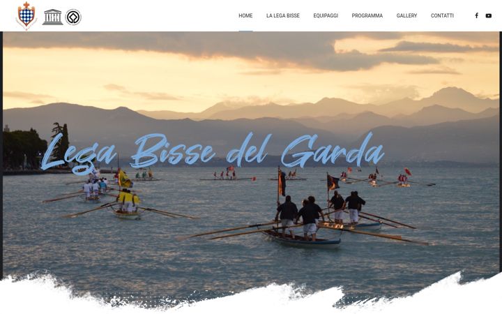 Screenshot του legabissedelgarda.com