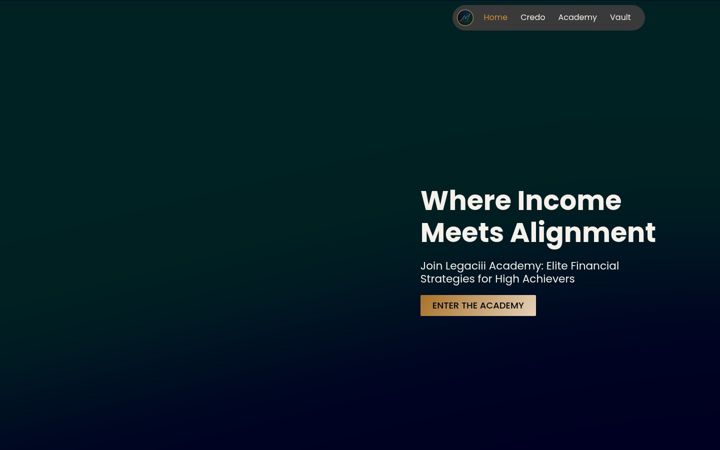 Screenshot of legaciii.com