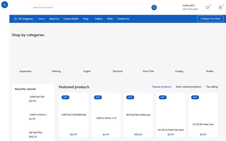 Screenshot of legacychassis.com