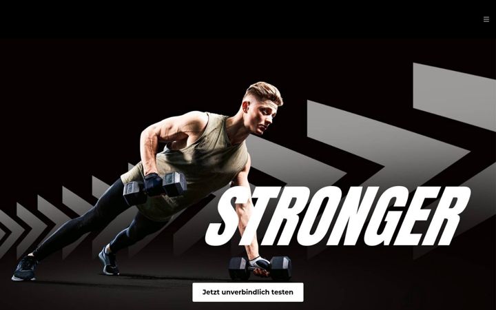 Screenshot of legacygym.de