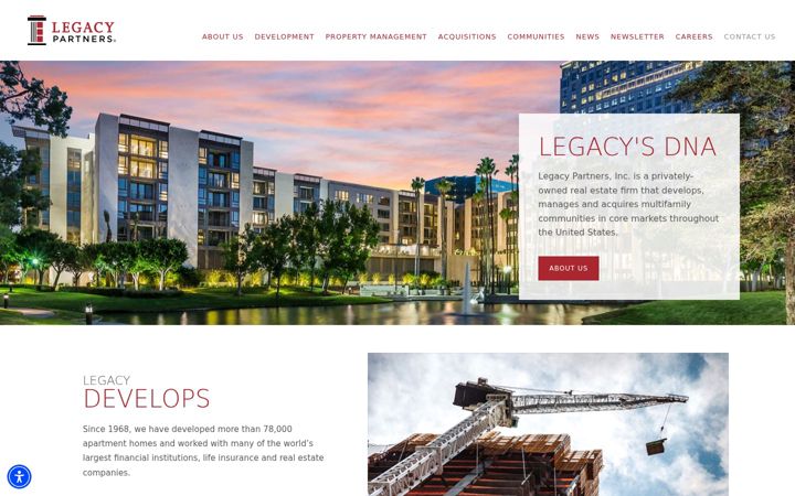 Screenshot of legacypartners.com