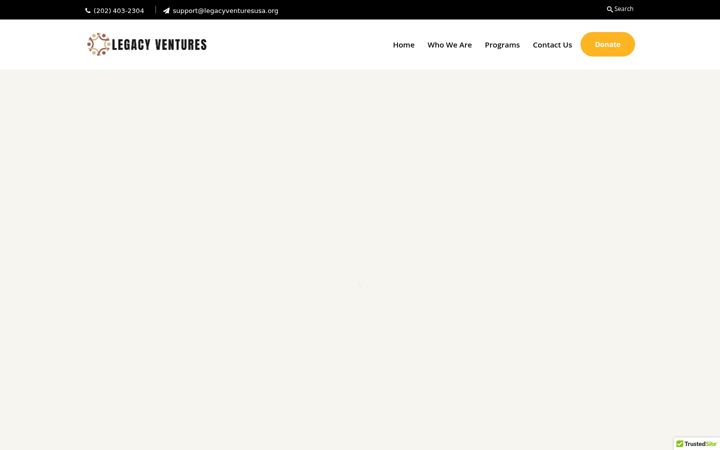 Screenshot of legacyventuresusa.org