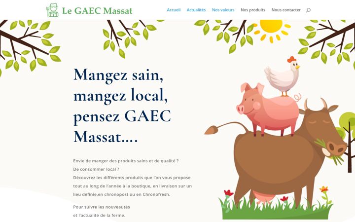 Screenshot of legaecmassat.fr