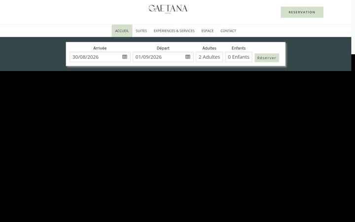 Screenshot of legaetanahotel.com