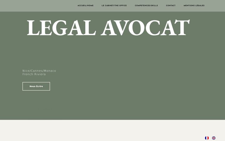 Screenshot of legal-avocat.com
