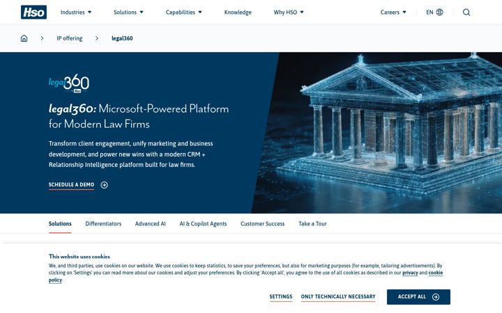 Screenshot of legal360.com
