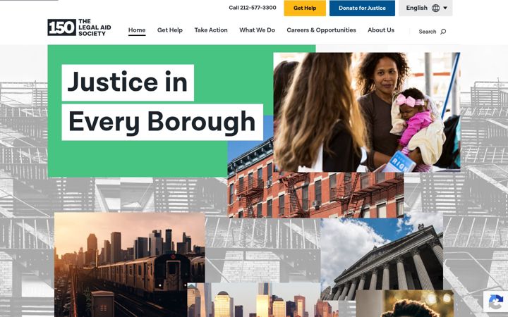 Screenshot of legalaidnyc.org