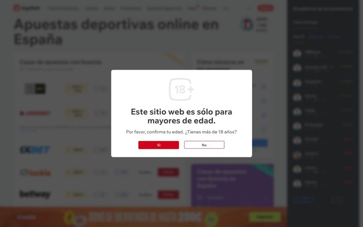 Screenshot of legalbet.es