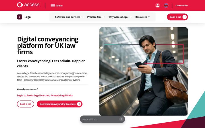 Screenshot of legalbricks.co.uk