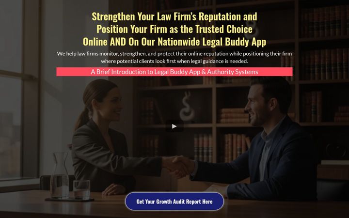Screenshot of legalbuddysales.com