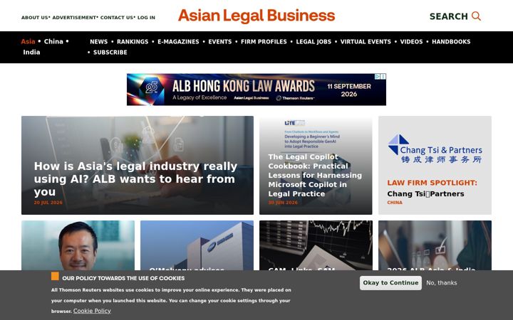 Ekrānuzņēmums no legalbusinessonline.com