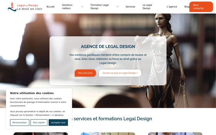 Screenshot of legalbydesign.fr