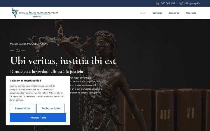 Screenshot of legaleagle.es
