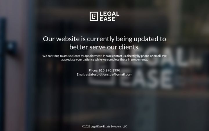 Screenshot of legalease-ca.com