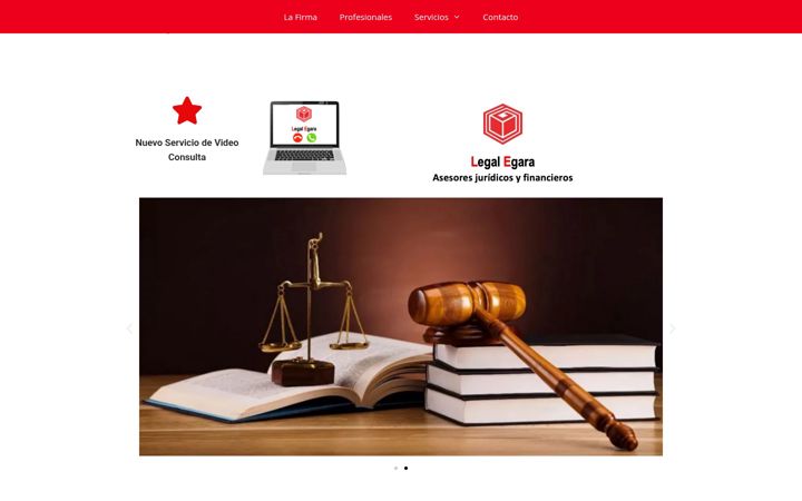 Screenshot of legalegara.com