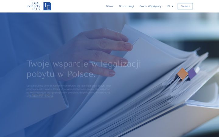 Skærmbillede af legalexperts.pl