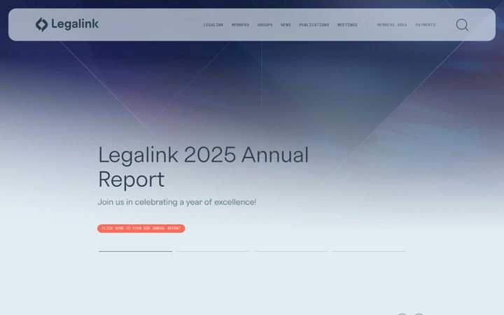 Screenshot of legalink.ch
