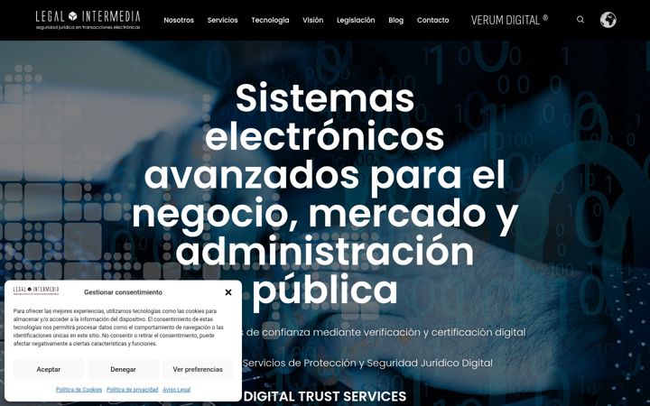 Screenshot of legalintermedia.com