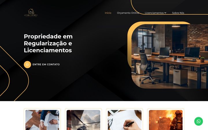 Screenshot of legalizaaqui.com.br