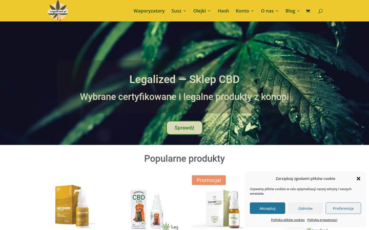 Screenshot of legalized.pl