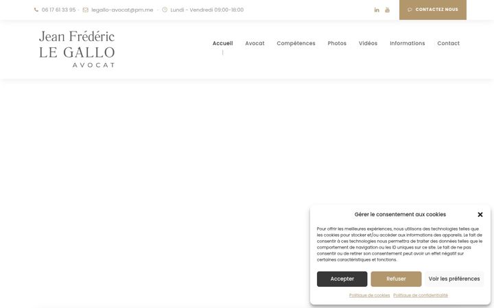 Screenshot of legallo-avocat.fr