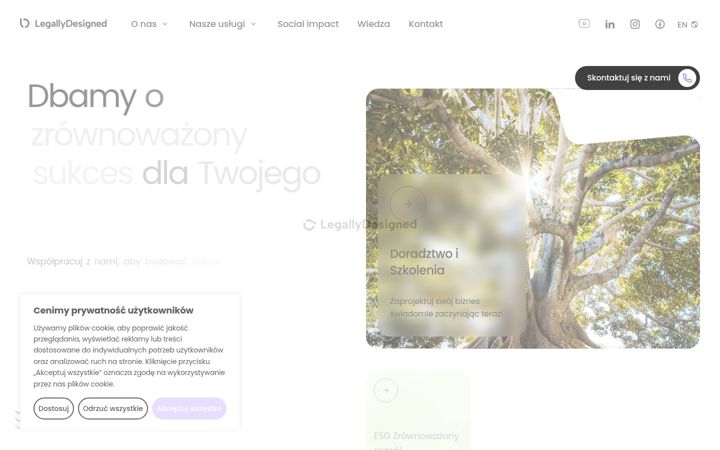 Screenshot of legally-designed.com