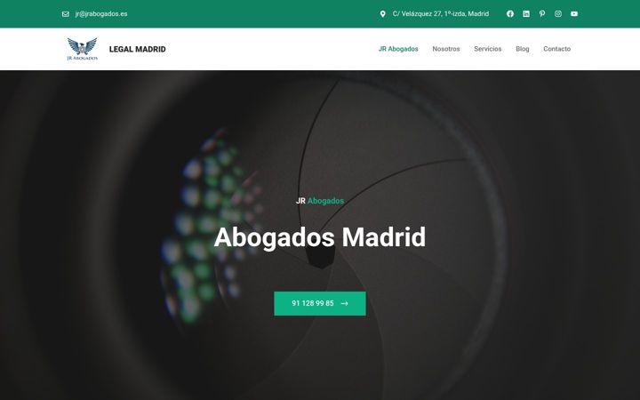 Screenshot of legalmadrid.es