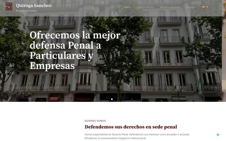 Screenshot of legalpenal.es