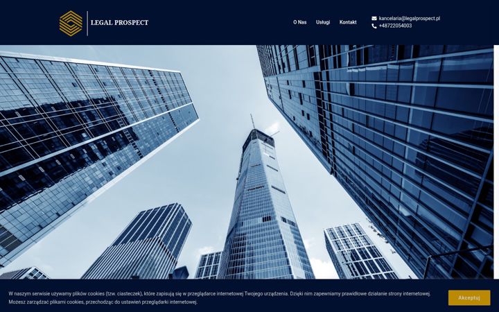 Screenshot of legalprospect.pl