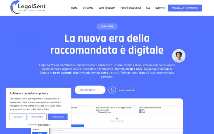 Screenshot of legalsent.com