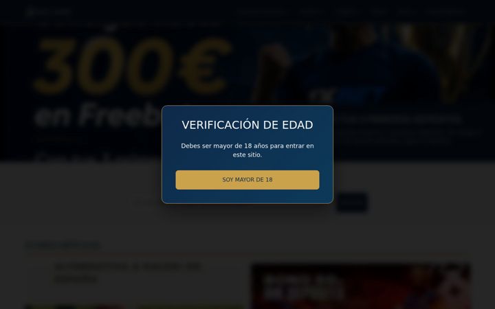 Screenshot of legalzone.es